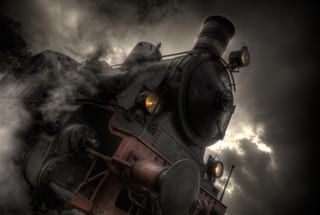 Dampflokomotive fahren