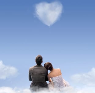 Mit der perfekten Geschenkidee zur Hochzeit schweben Sie auf Wolke Sieben