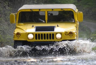 Geländefahrt mit dem Hummer