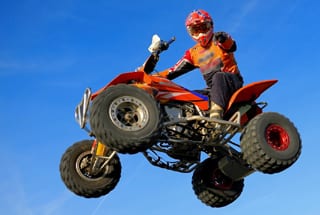 Quad Onroad fahren als Erlebnisgeschenk