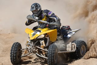 Action Pur auf der Quad Tour
