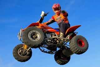 Quadtour springen