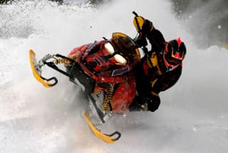 Skidoo fahren